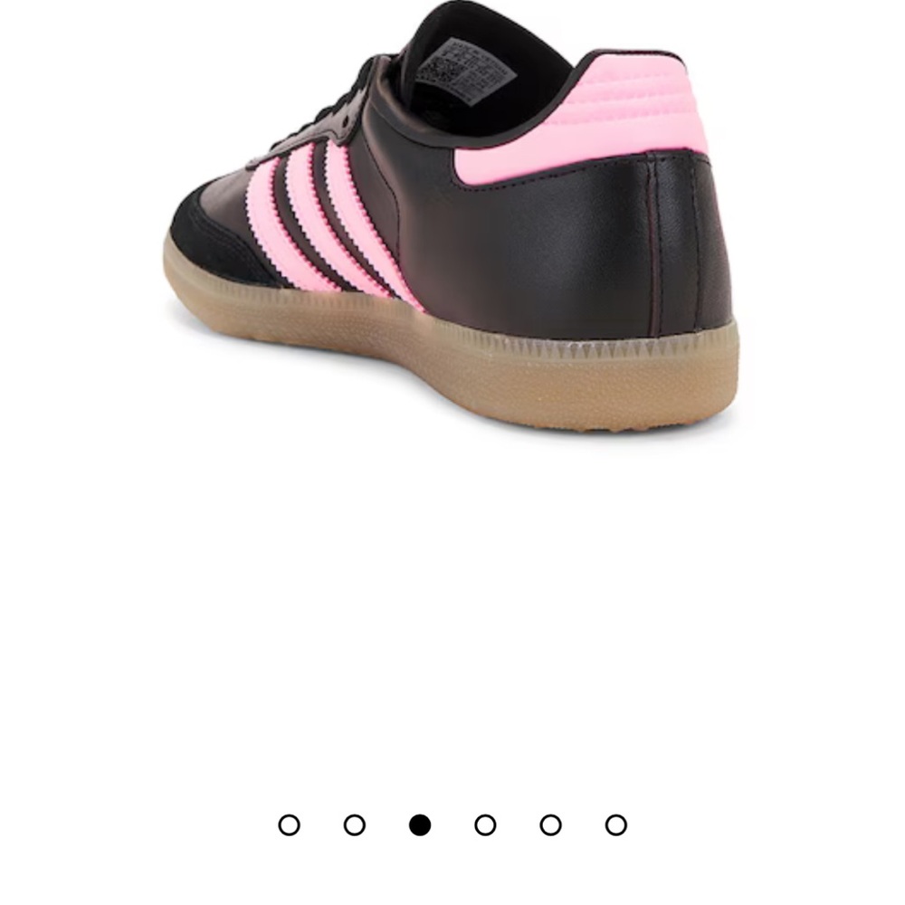 Adidas Unisex Black and Pink Samba Messi JP7845 - Picture 4 of 9